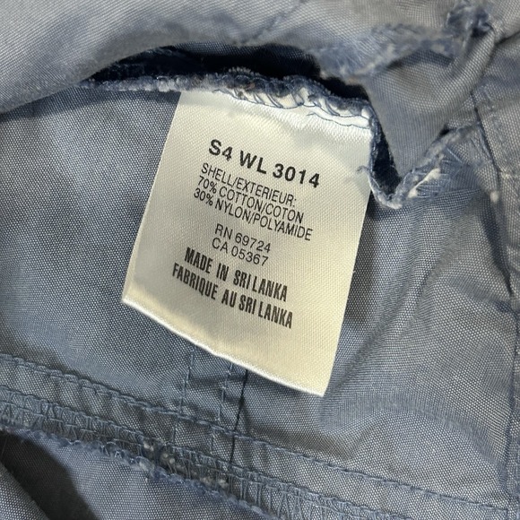 Columbia Women's M Hooded Lightweight Jacket Blue Full Zip Nylon Blend WL3014 - Picture 4 of 11